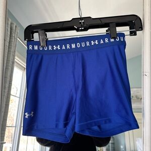 Under Armour Women’s Royal Blue Performance Bike Shorts